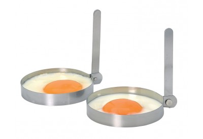 Kitchen Craft Egg Rings (set of 2 stainless steel)
